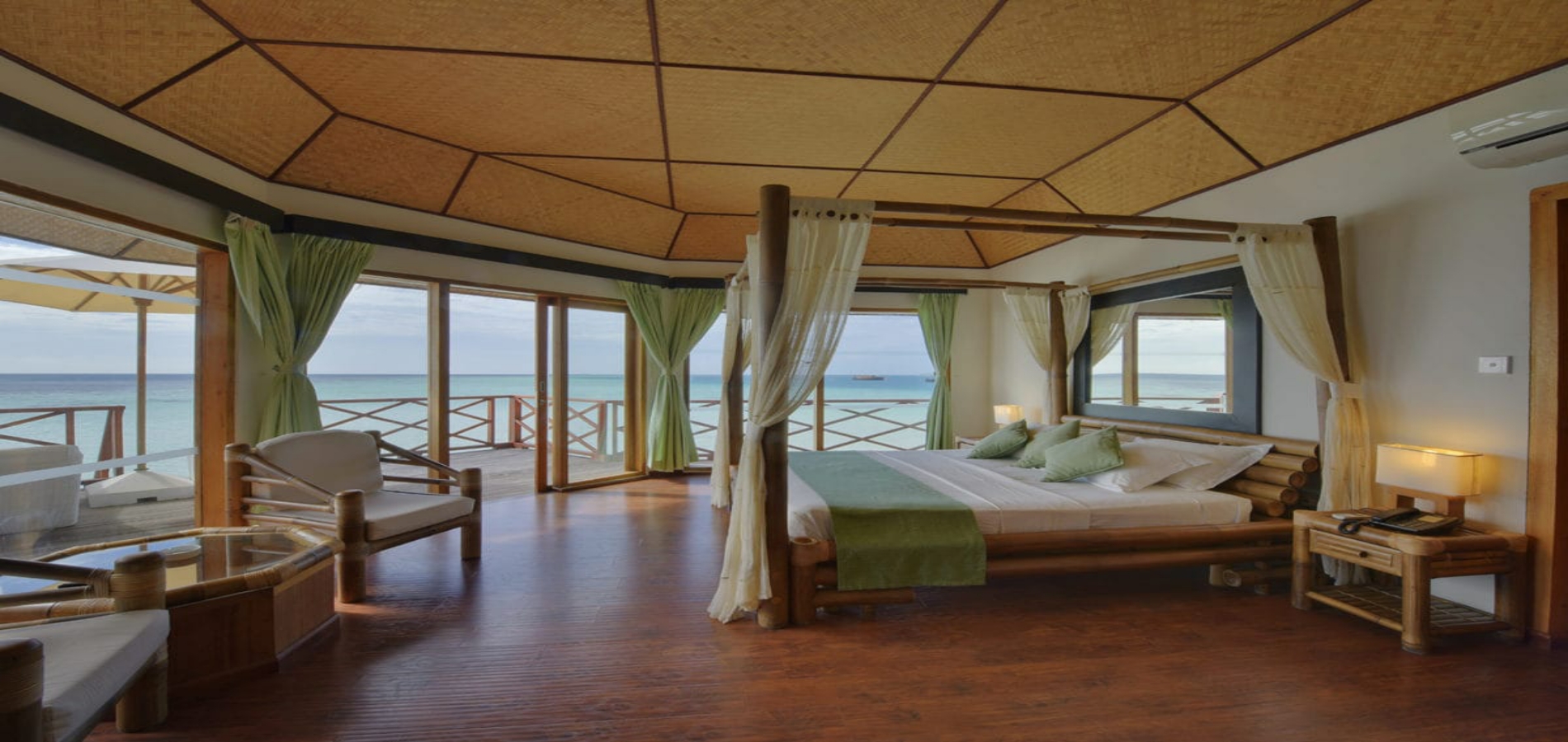 safari island maldives beach bungalow