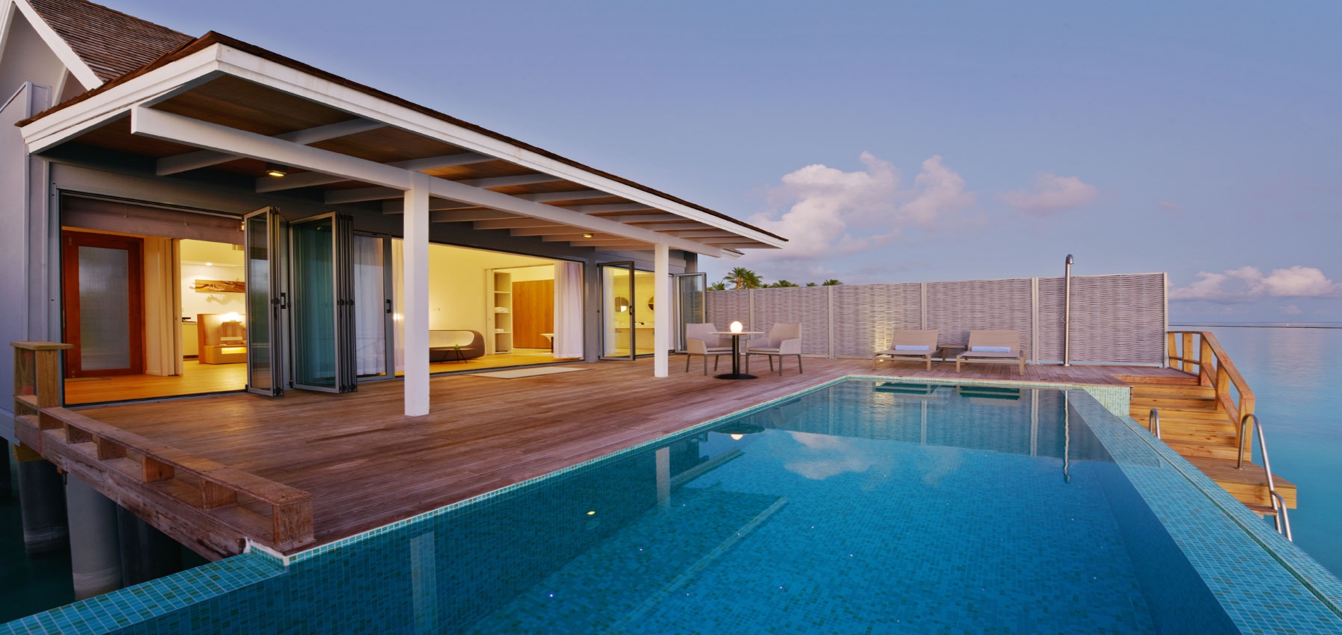 Private pool villas